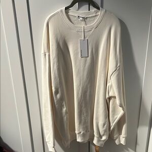 Reformation Cream Sweater